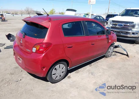 2015 Mitsubishi Mirage De/Rf из США, поврежденный, VIN ML32A3HJ0FH048180